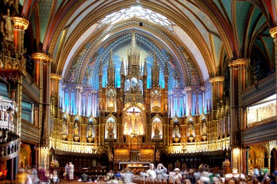 モントリオールを2泊3日で超効率よく観光する7つのコツ_ノートルダム聖堂