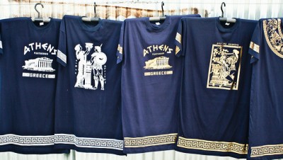 ギリシャの地図ガイドにもないマニアック旅行7スポット Tシャツ