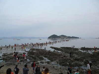 韓国の4月、5月、6月おすすめ人気イベント特集！珍島神秘の海割れ祭り